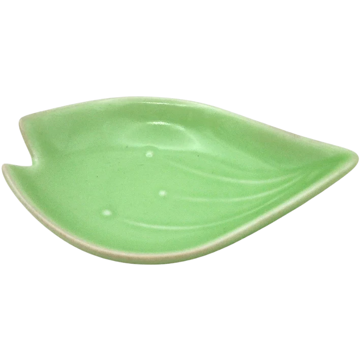 Petit plat Fleur de cerisier vert Hiwa 8.6×5.7x1.6 cm