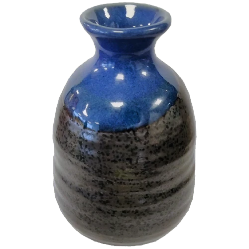 Bouteille à saké en porcelaine 12cm 27cl