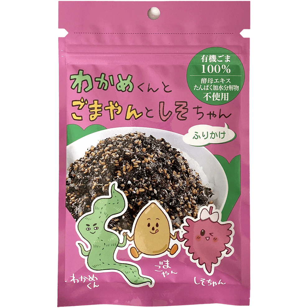 Wadaman - Furikake au Wakame Sésame Shiso 30g