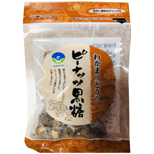 Wakamatsudo - Cacahuètes au sucre brun 50g