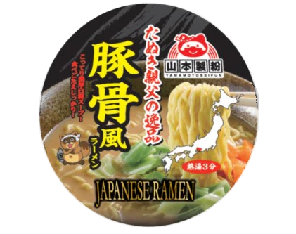 Yamamoto - Tanuki Oyaji ramen tonkotsu cup 91g