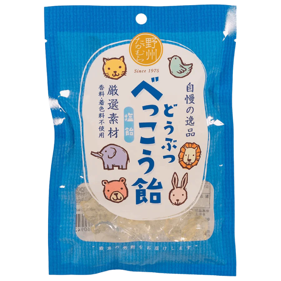 Yasu Takamura - Bekko Bonbon animaux Saveur salée 65g